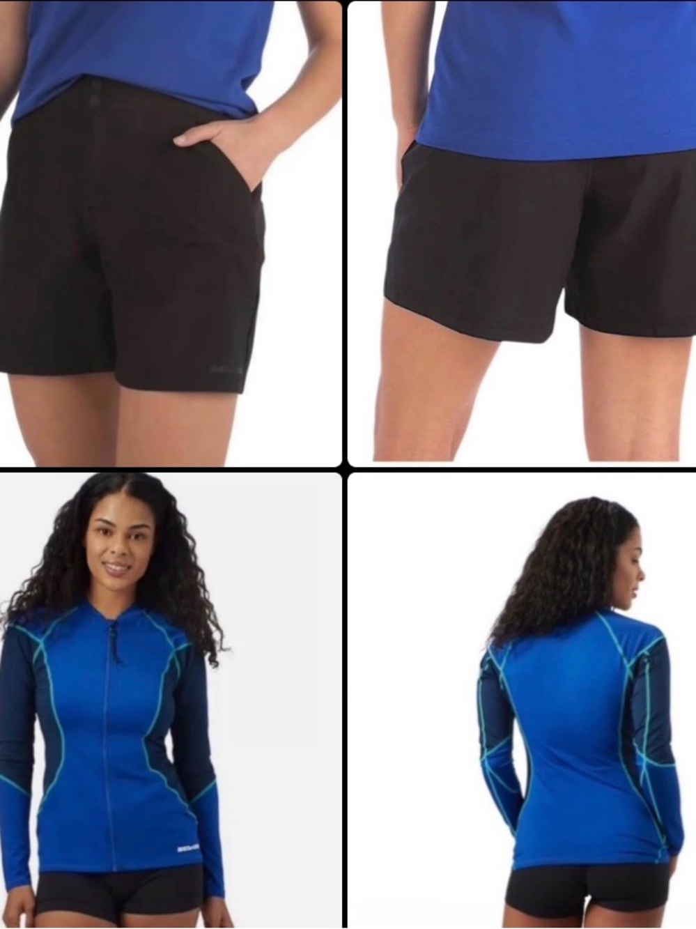 Sea doo long sleeve rash guard and boardshorts